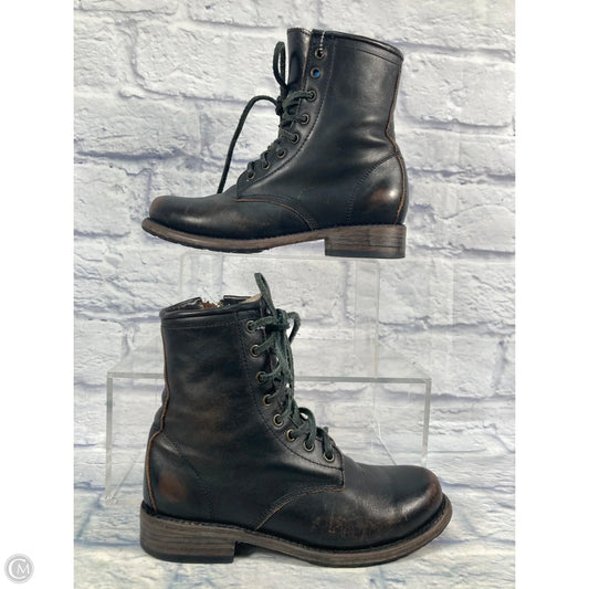 Boots Combat By Freebird In Brown, Size: 8