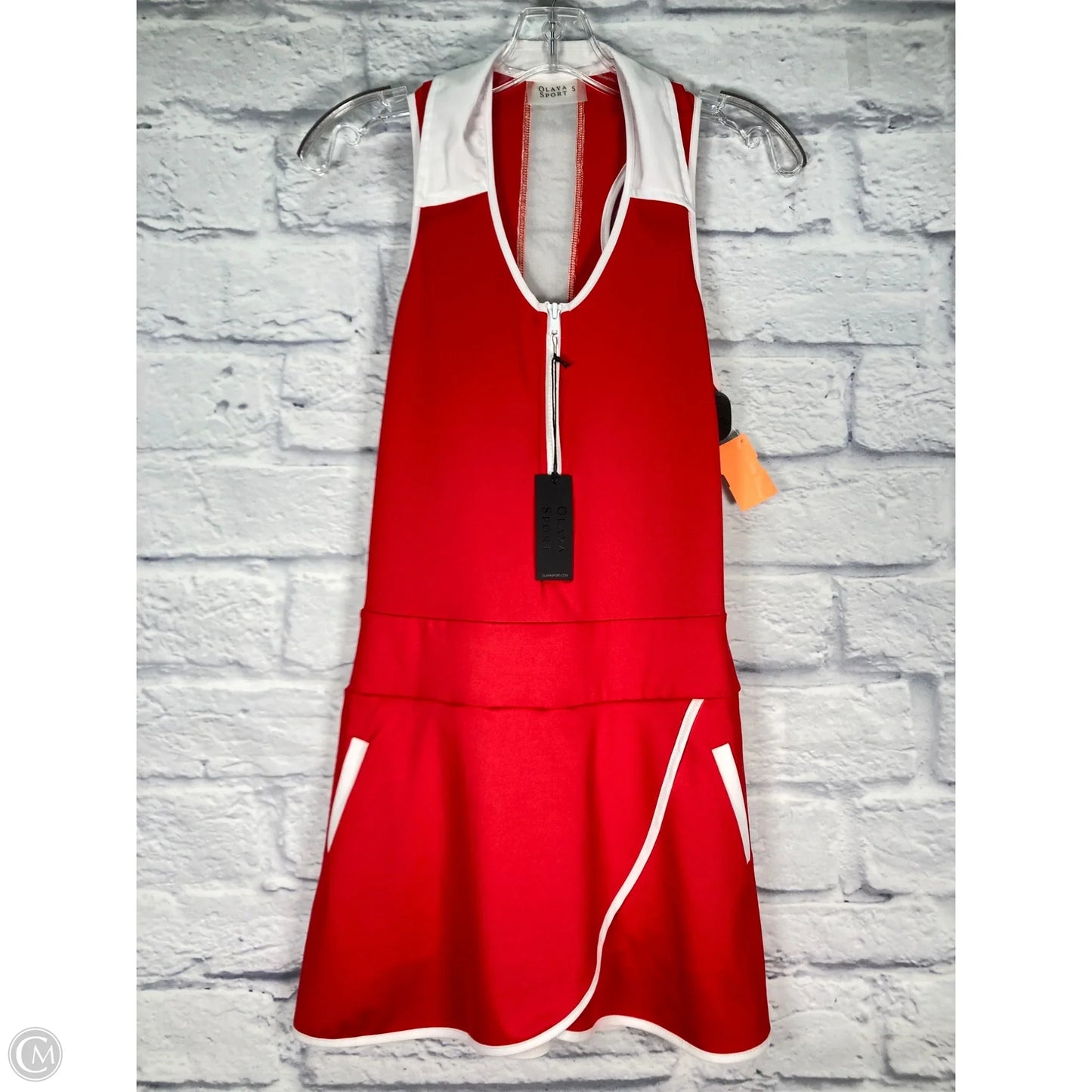 Athletic Dress By Clothes Mentor In Red, Size: S