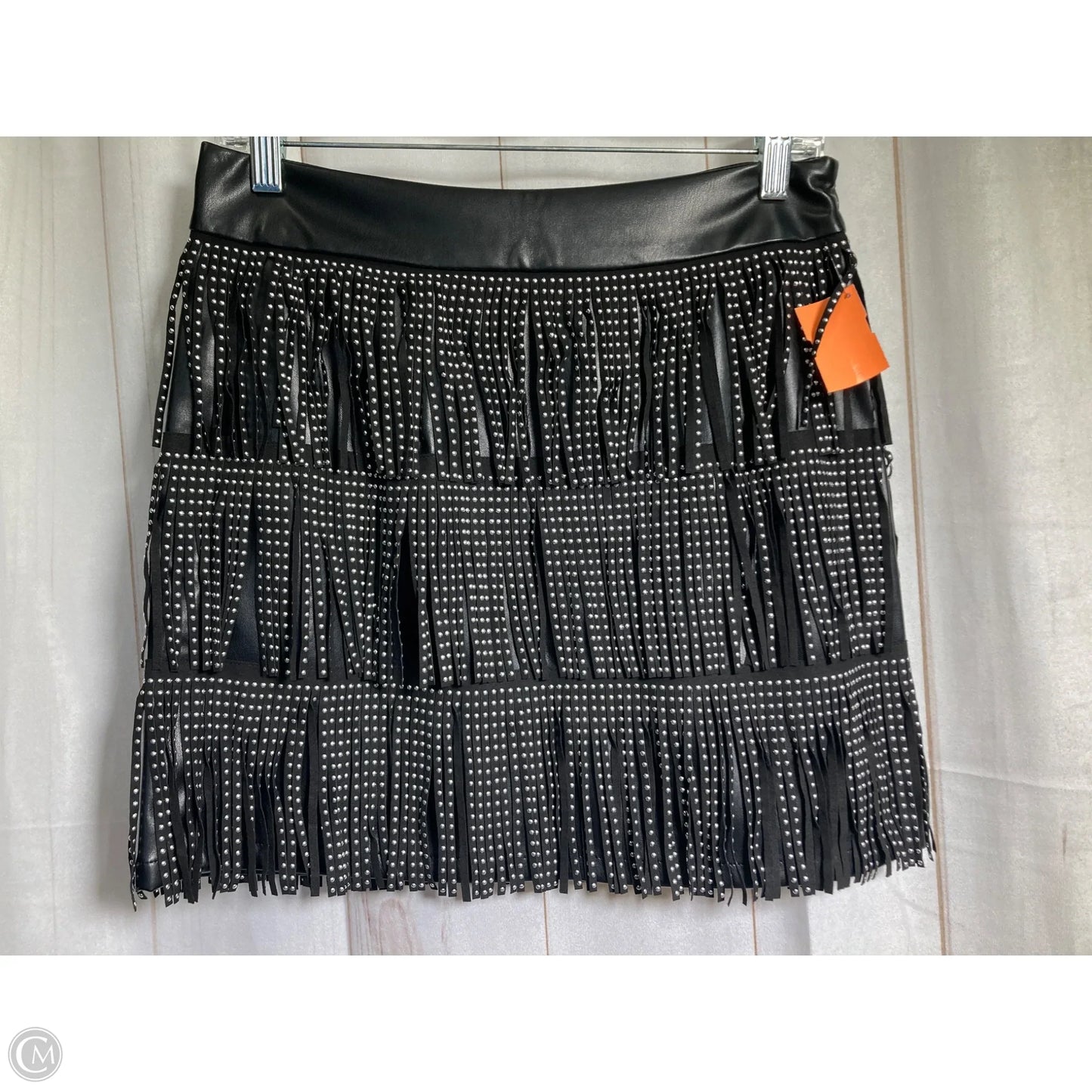 Skirt Mini & Short By Baevely In Black, Size: 8