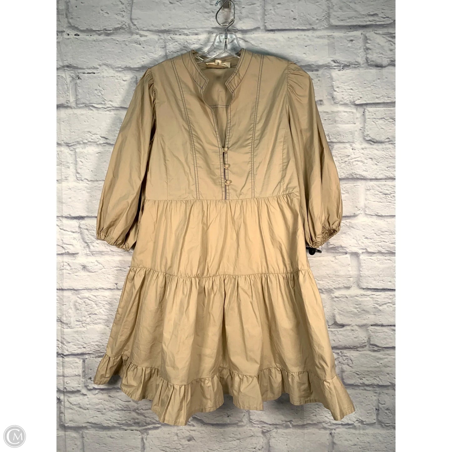 Dress Casual Short By Blue Tassel In Tan, Size: Xs