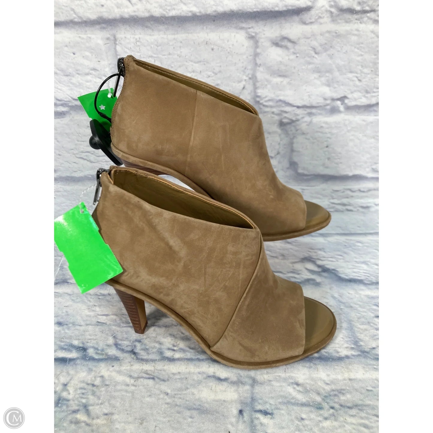Shoes Heels Stiletto By Vince Camuto In Tan, Size: 6.5