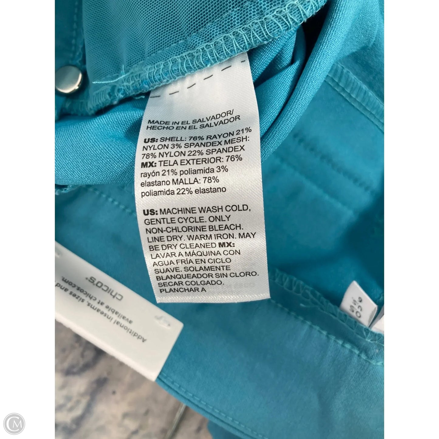 Shorts By Chicos In Blue, Size: 6