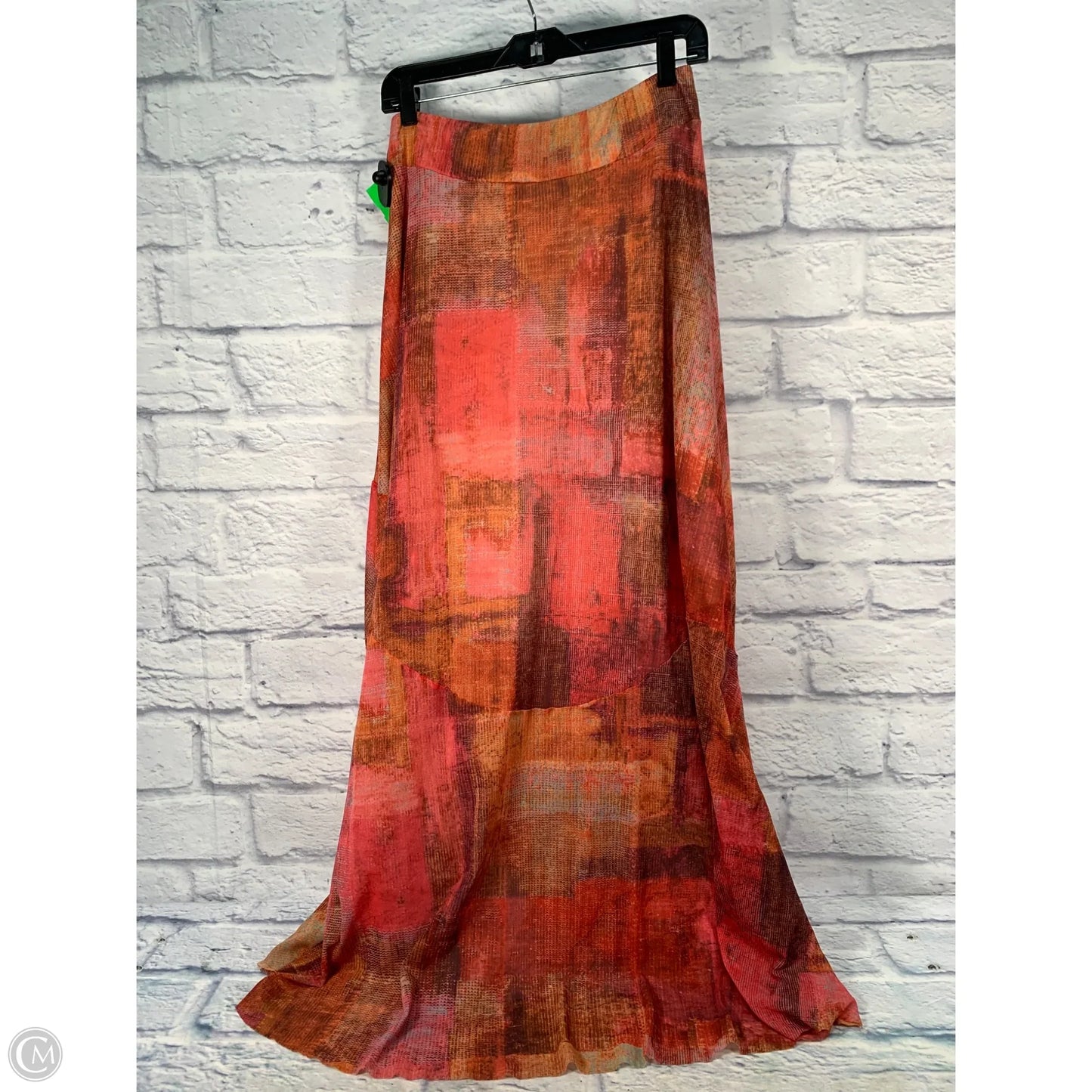 Skirt Maxi By Weston Wear In Orange, Size: 8