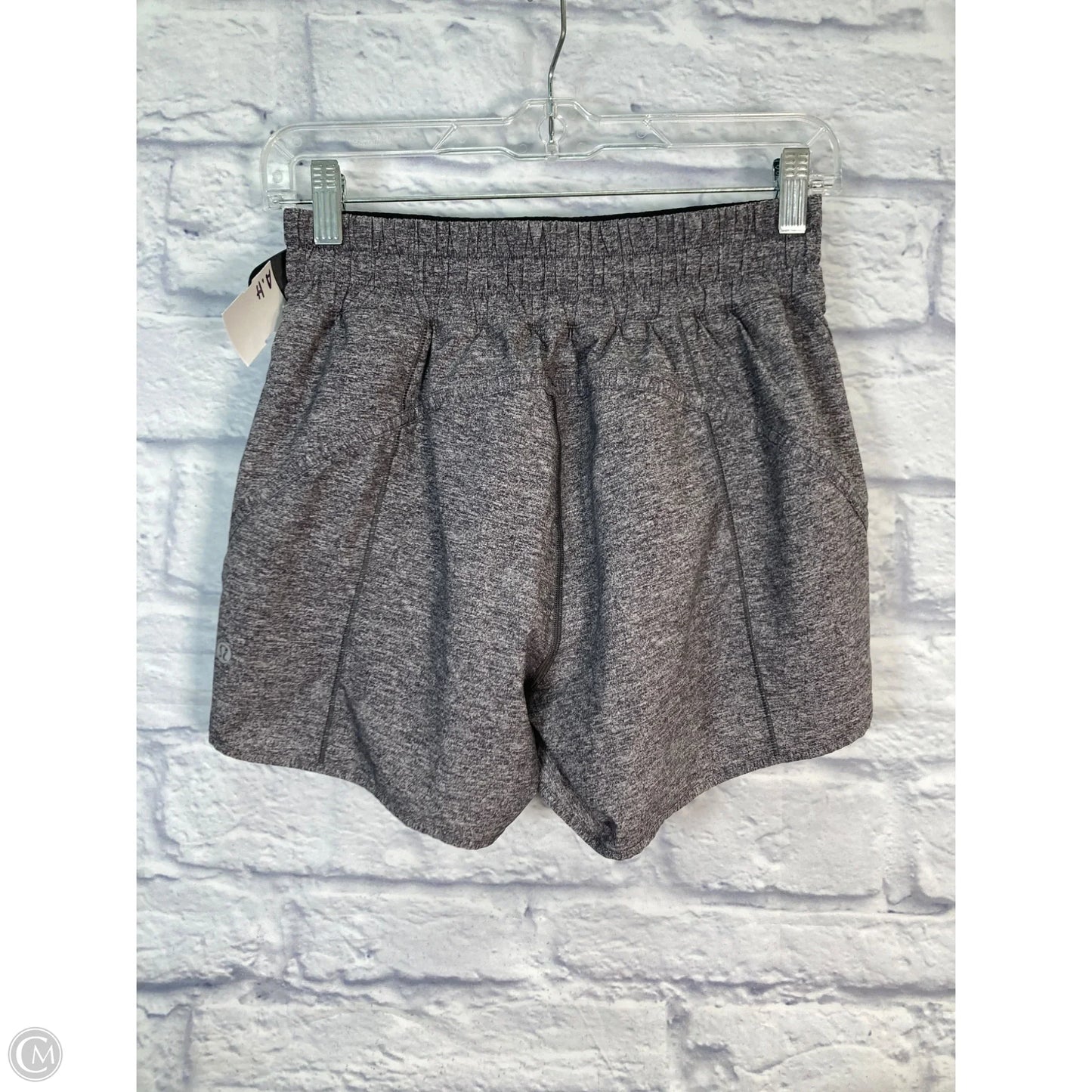 Athletic Shorts By Lululemon In Grey, Size: S