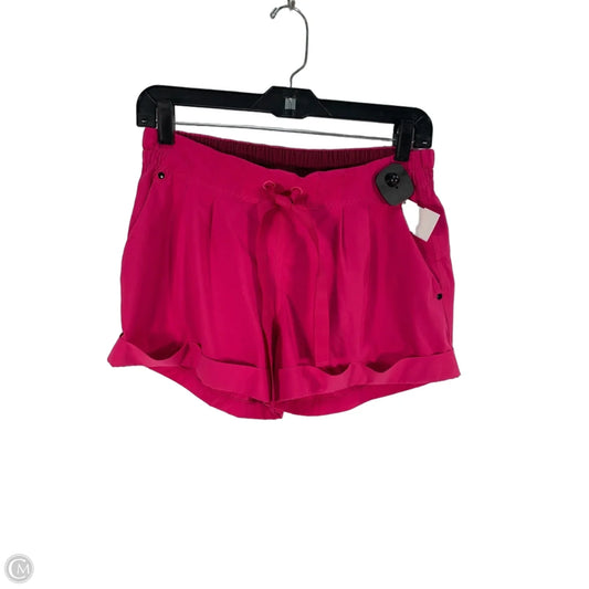 Athletic Shorts By Lululemon In Pink, Size: S