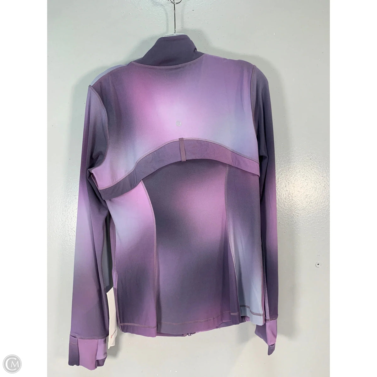 Athletic Jacket By Lululemon In Purple, Size: L