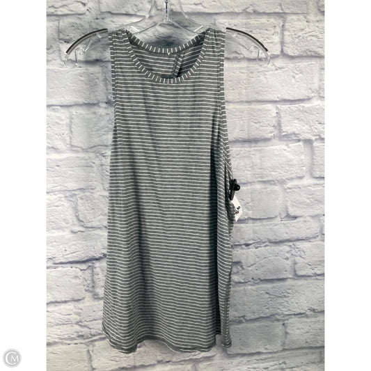 Athletic Tank Top By Lululemon In Grey, Size: S