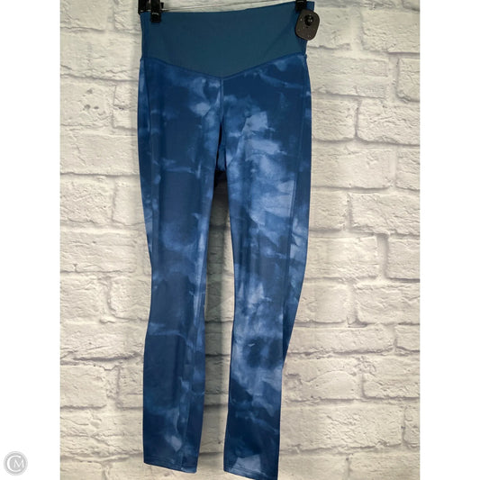 Athletic Leggings By The North Face In Blue, Size: M