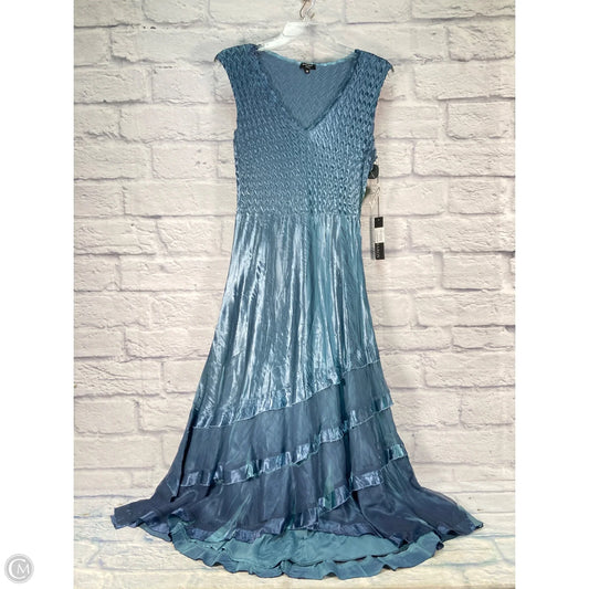 Dress Party Long By Komarov In Blue, Size: M