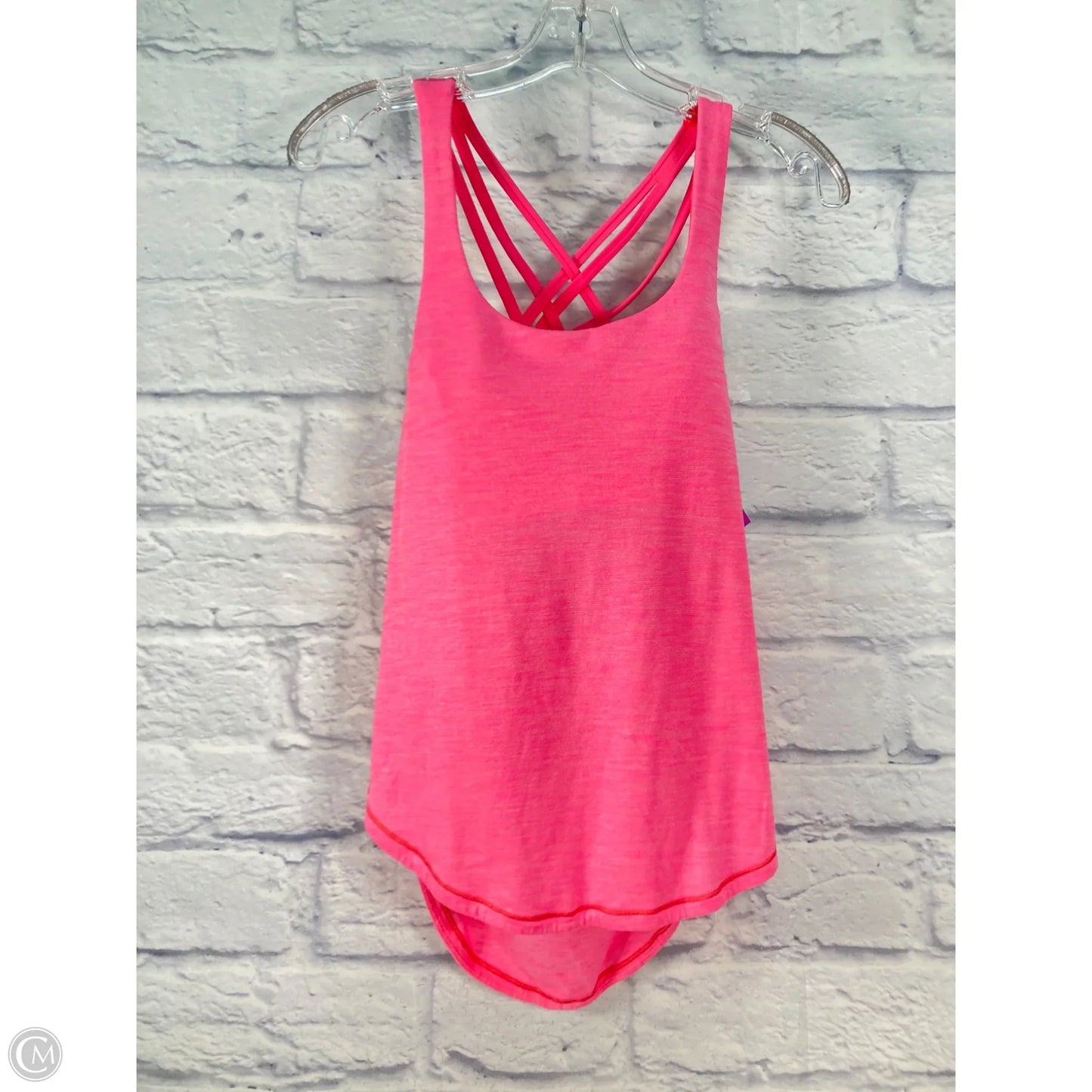 Athletic Tank Top By Lululemon In Pink, Size: S
