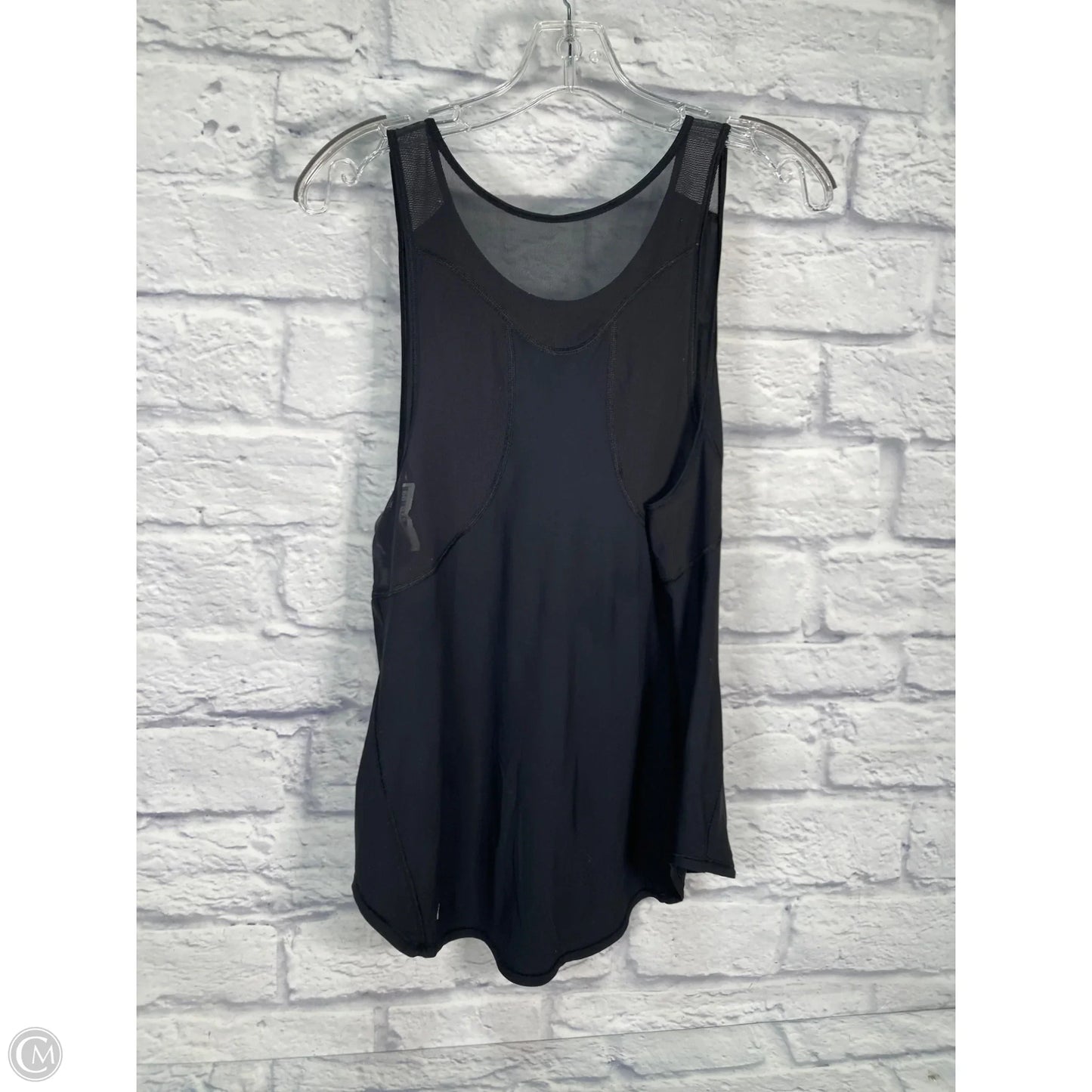 Athletic Tank Top By Lululemon In Black, Size: M