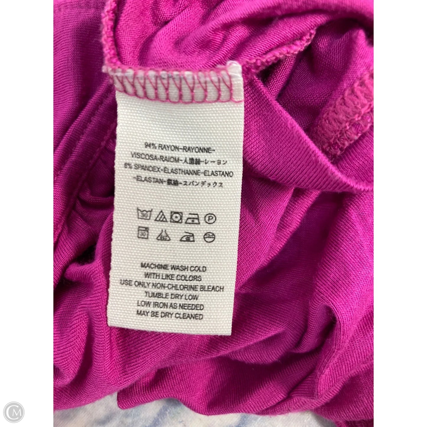 Top 3/4 Sleeve By Free People In Purple, Size: M