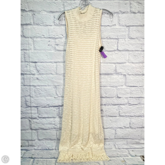Dress Casual Maxi By Callahan In Cream, Size: S