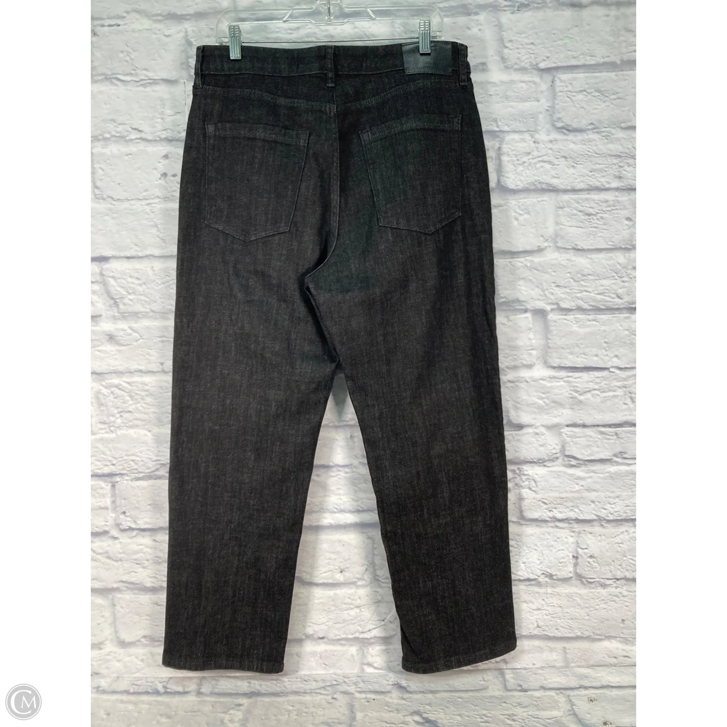 Jeans Designer By Karl Lagerfeld In Black Denim, Size: 12