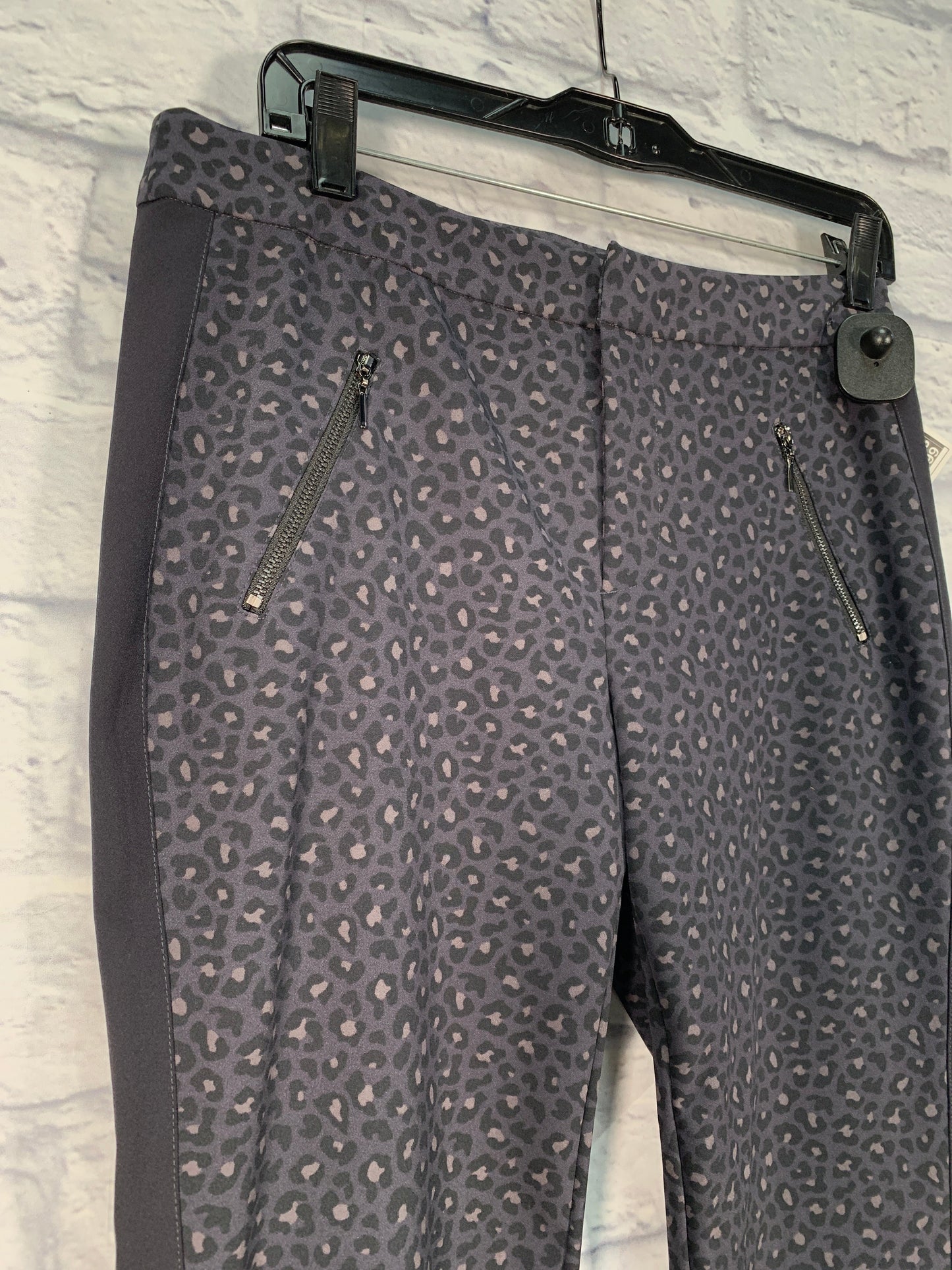 Animal Print Pants Designer Rebecca Taylor, Size 8