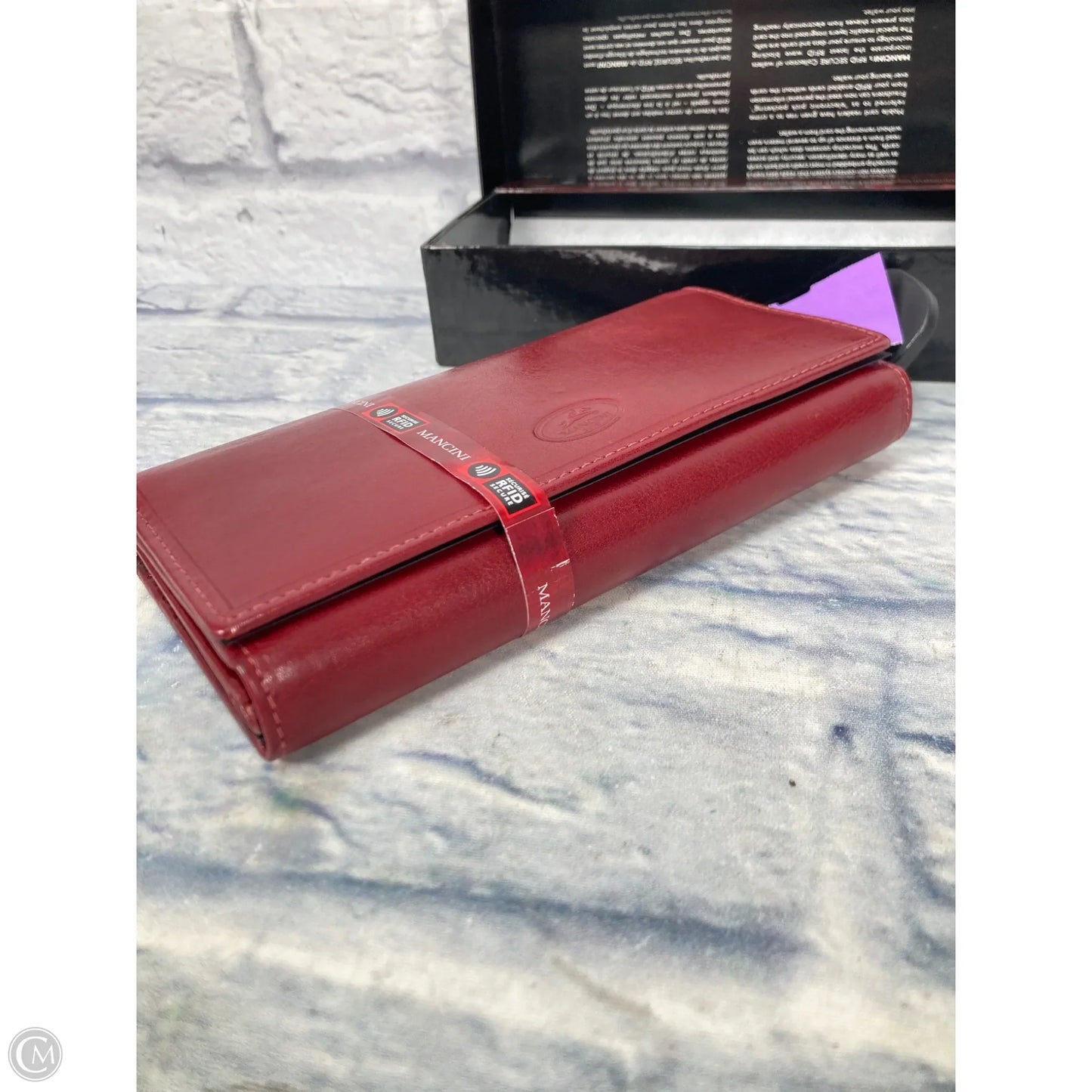 Wallet Leather By Clothes Mentor, Size: Large