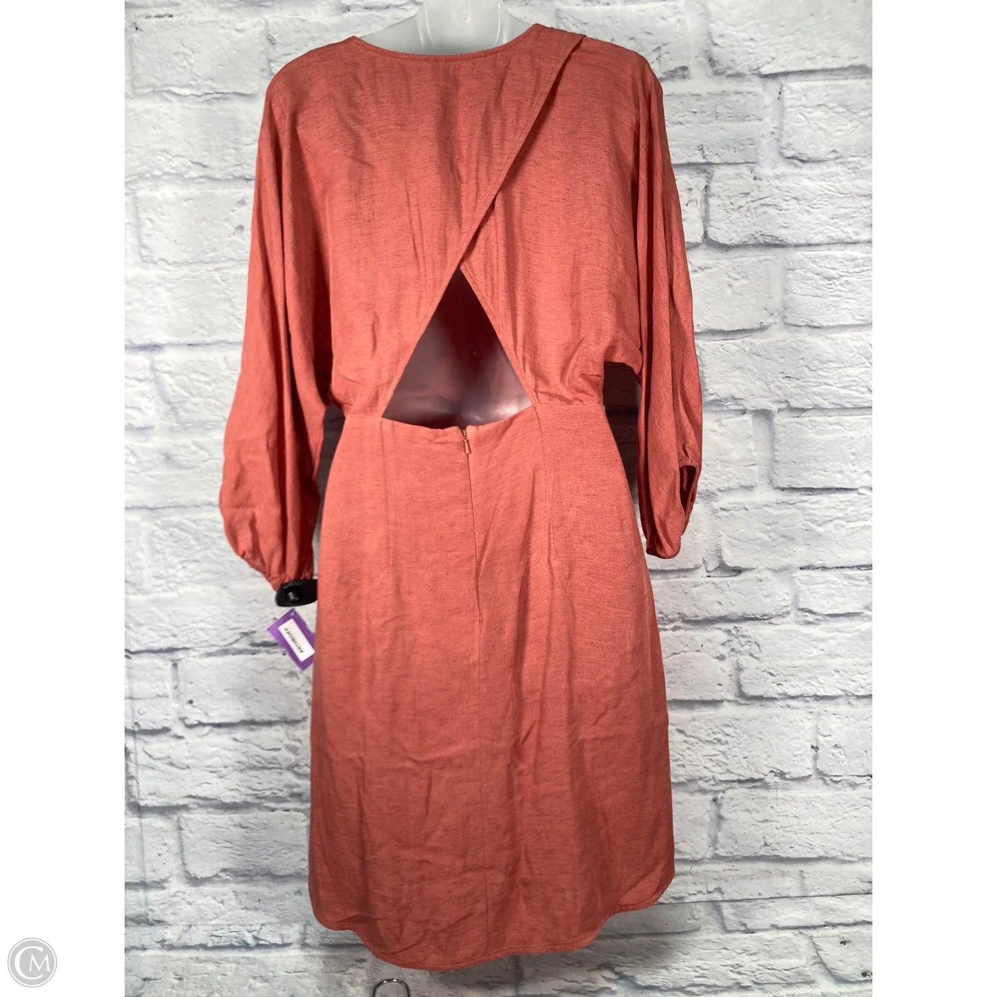 Dress Casual Short By Anthropologie In Orange, Size: 4