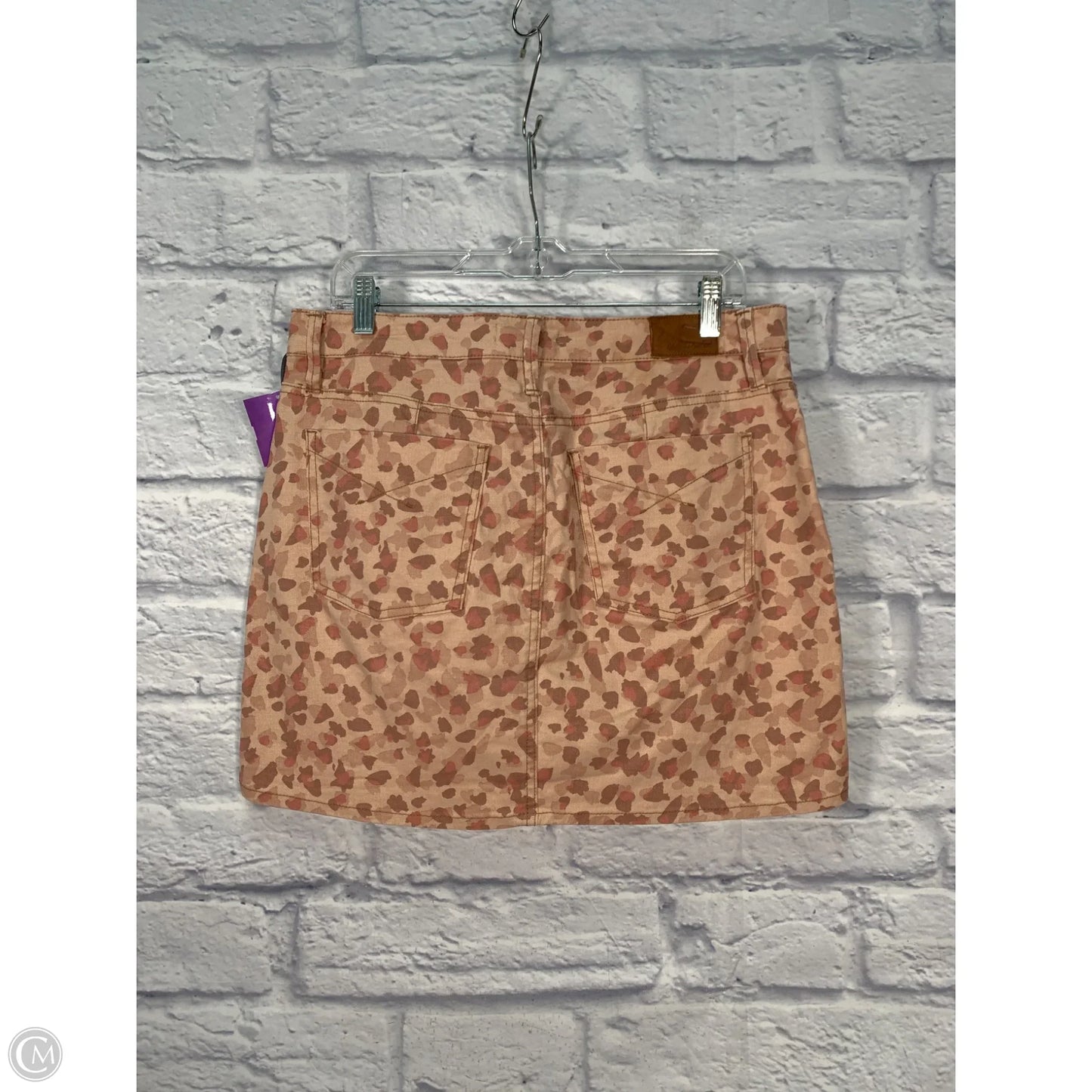 Skirt Mini & Short By Clothes Mentor In Animal Print, Size: 12