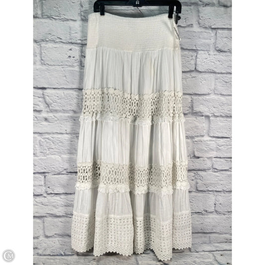 Skirt Maxi By Rachel Zoe In White, Size: 12