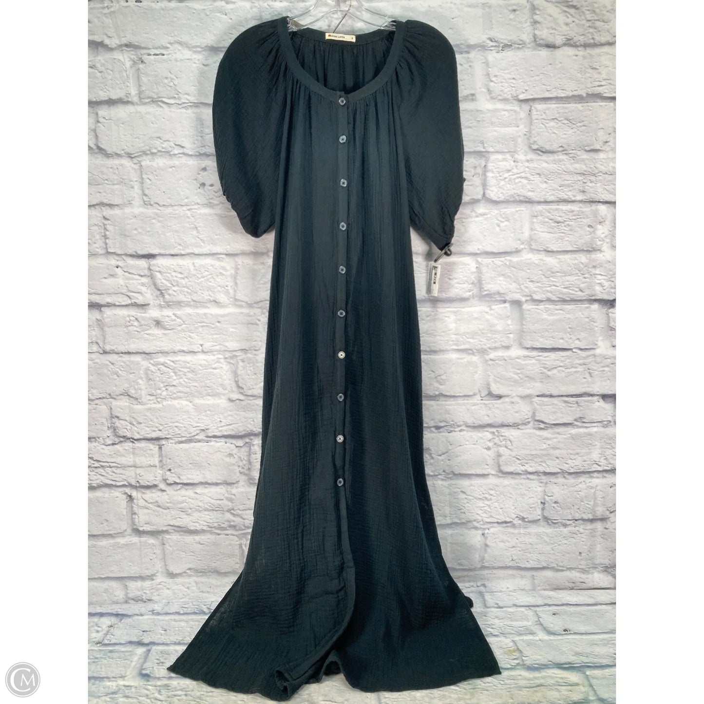 Dress Casual Maxi By Marine Layer In Black, Size: S