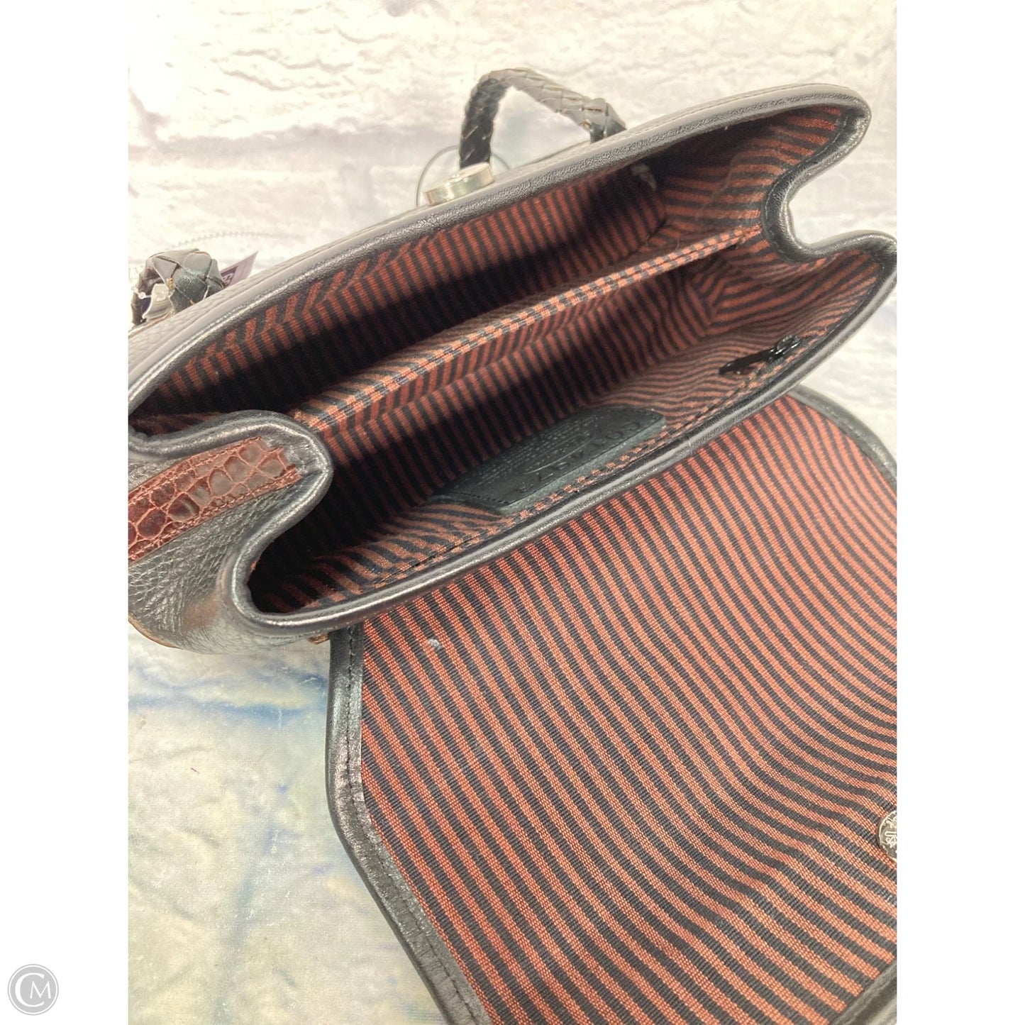 Handbag Leather By Brighton, Size: Small
