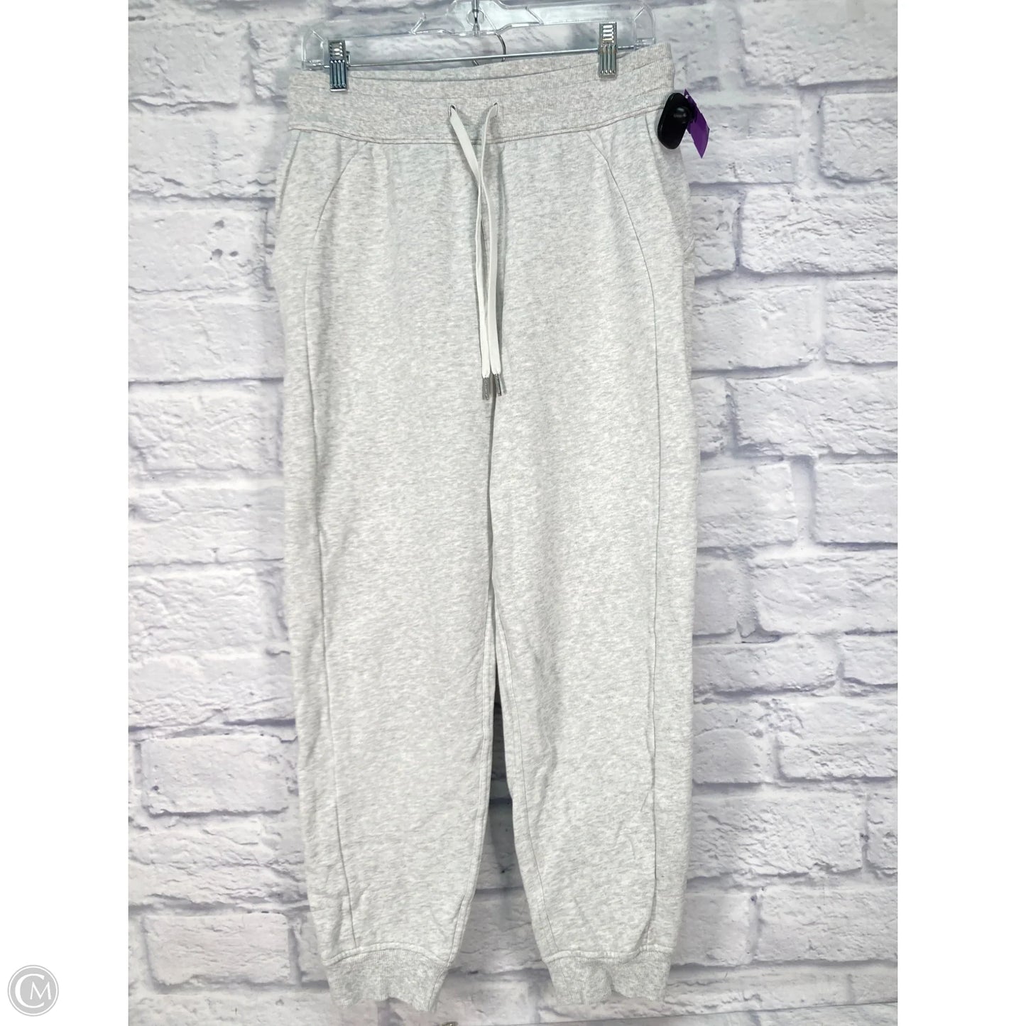 Athletic Pants By Lululemon In Grey, Size: M