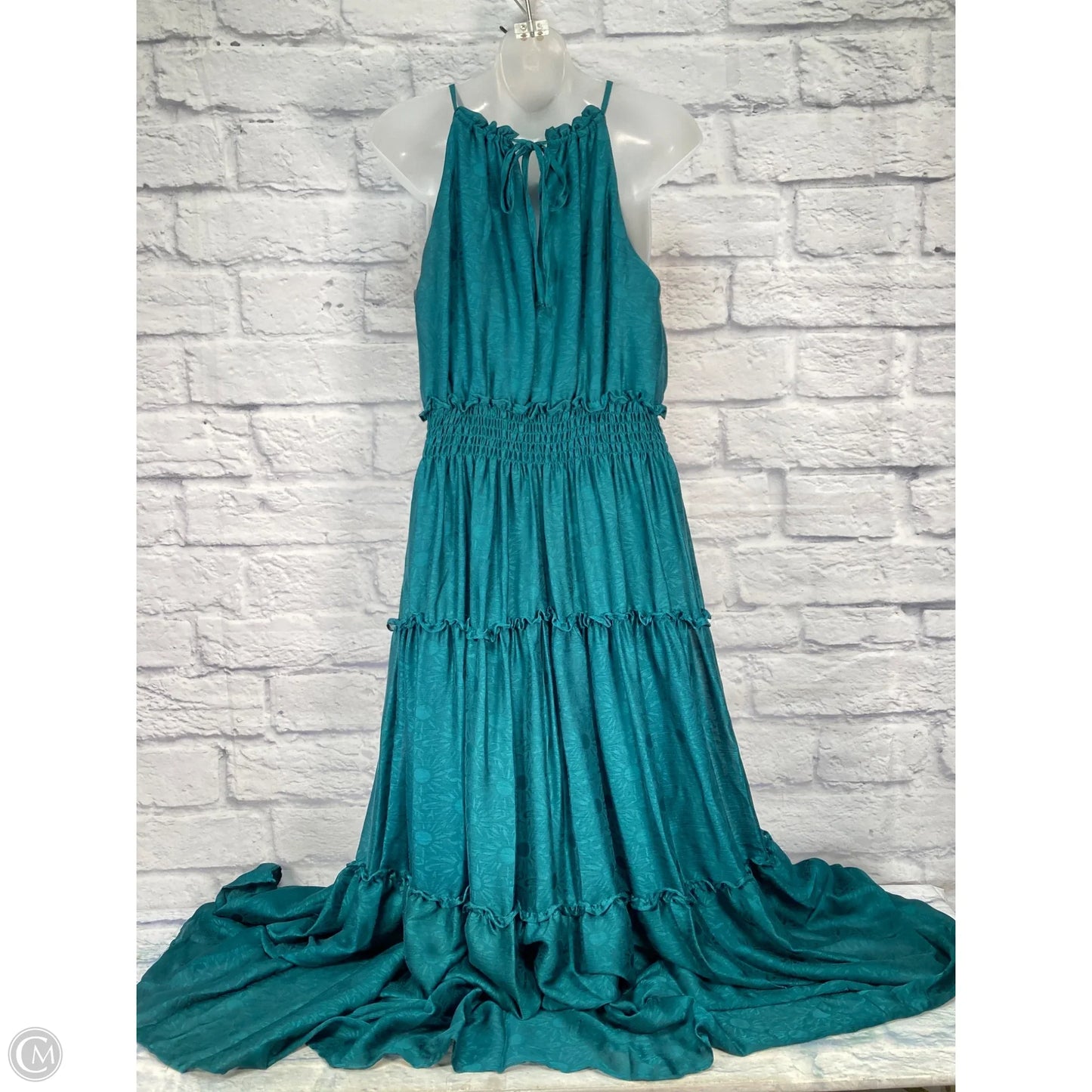 Dress Casual Maxi By Taylor In Green, Size: M