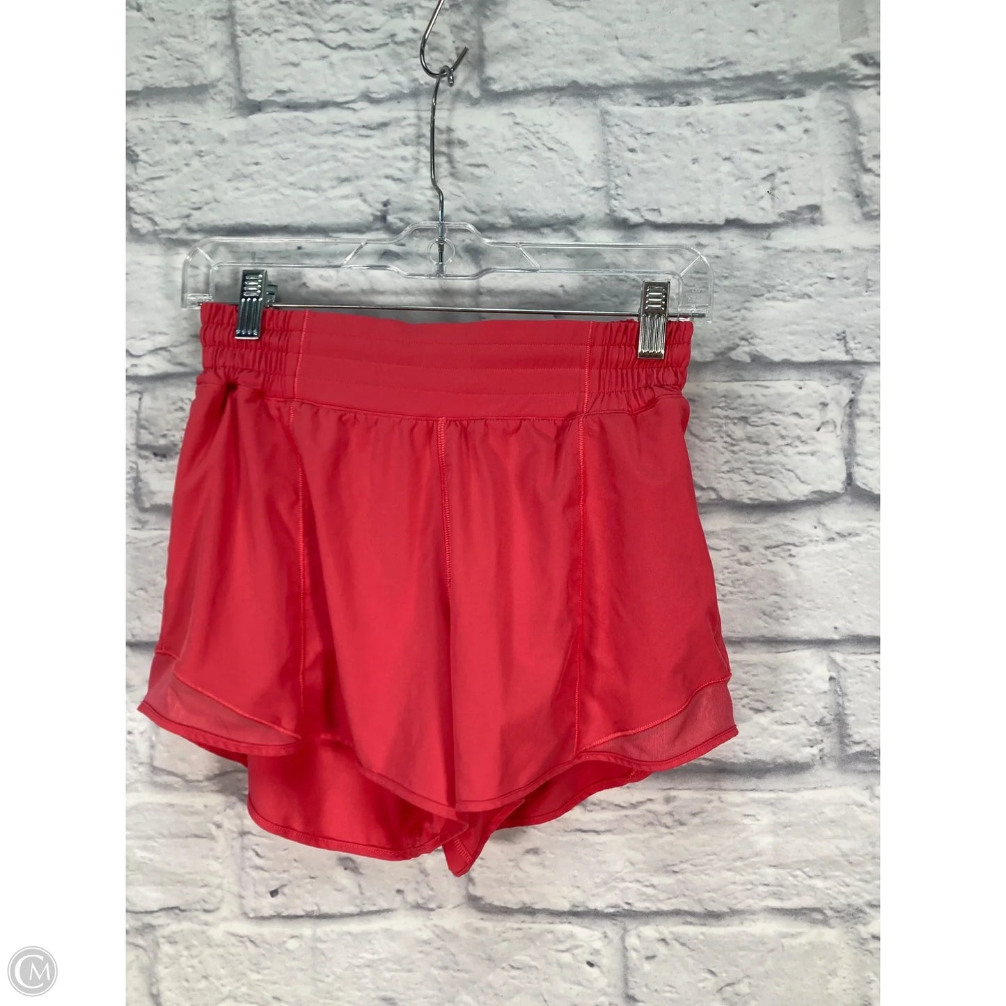 Athletic Shorts By Lululemon In Pink, Size: S