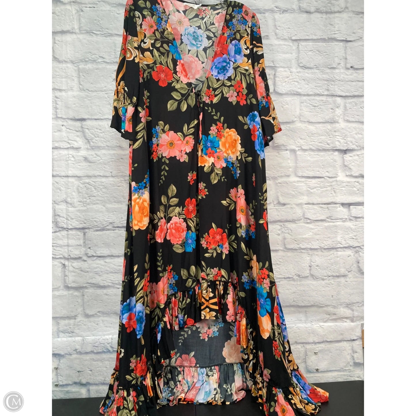 Kimono By Johnny Was In Floral Print, Size: S