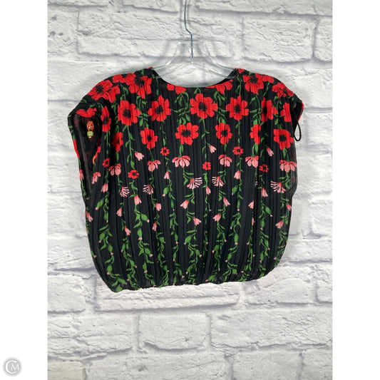 Blouse Sleeveless By Clothes Mentor In Floral Print, Size: S