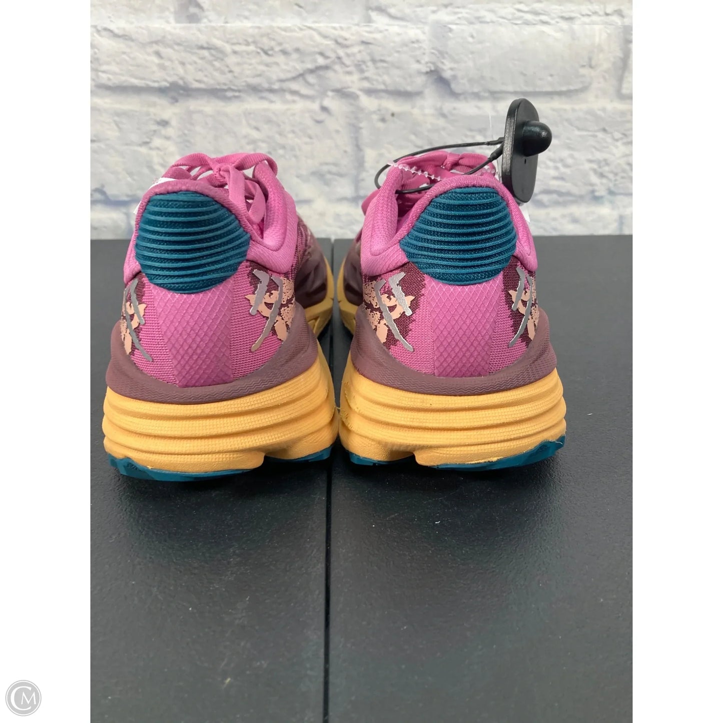 Shoes Athletic By Hoka In Orange & Purple, Size: 7.5