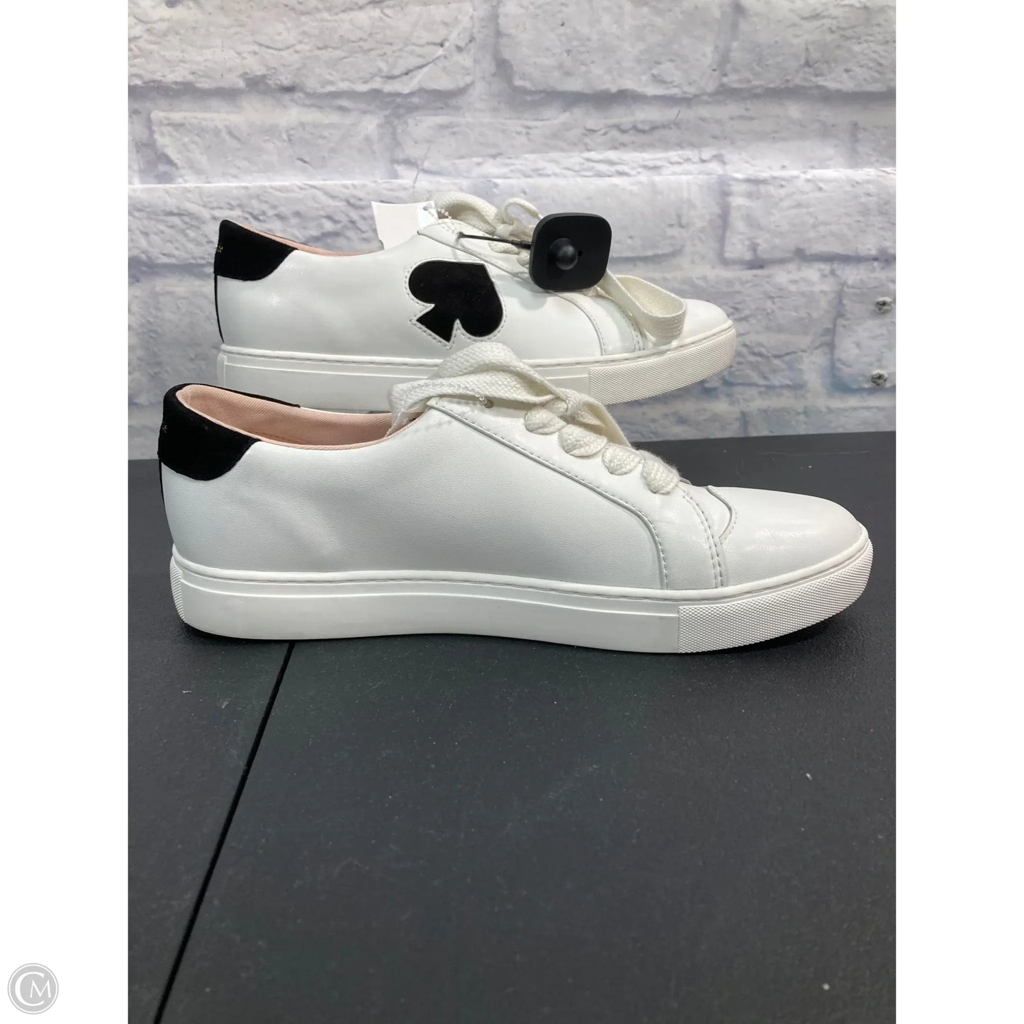 Shoes Designer By Kate Spade In Black & White, Size: 11