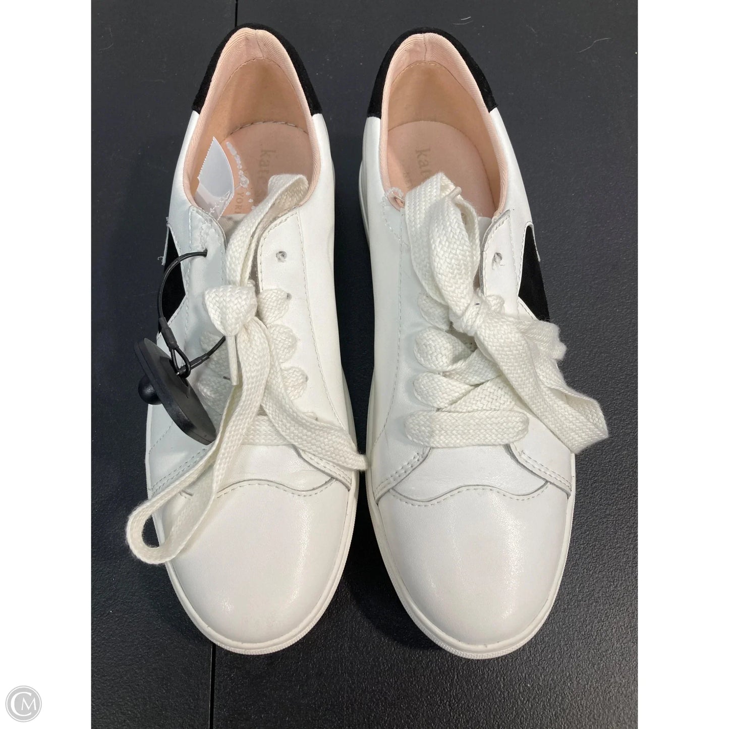 Shoes Designer By Kate Spade In Black & White, Size: 11