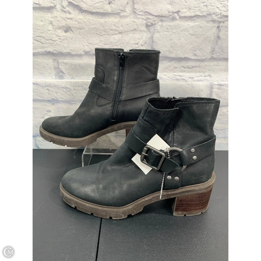 Boots Ankle Heels By Lucky Brand In Black, Size: 10