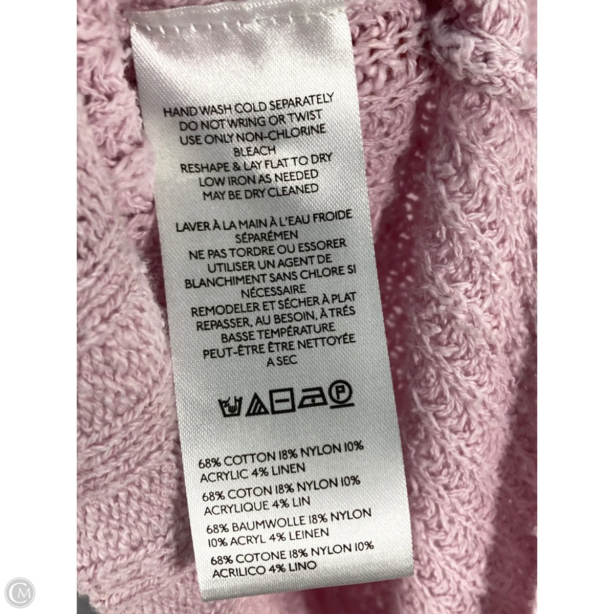 Sweater By Pilcro In Pink, Size: Xs