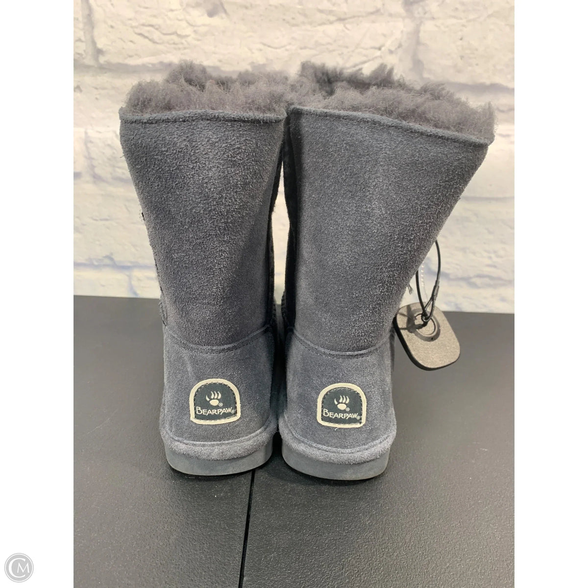 Boots Snow By Bearpaw In Blue, Size: 8