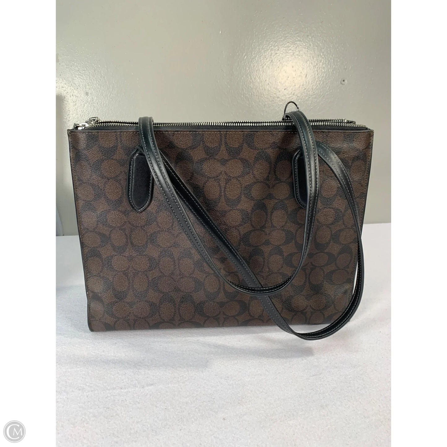 Tote Designer By Coach, Size: Large