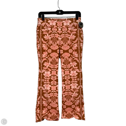 Pants Designer By Spartina In Brown & Pink, Size: 0