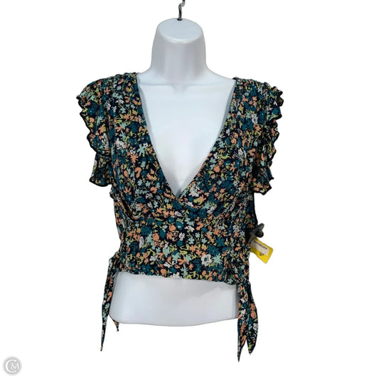 Skirt Set 2pc By Free People In Blue & Green, Size: S