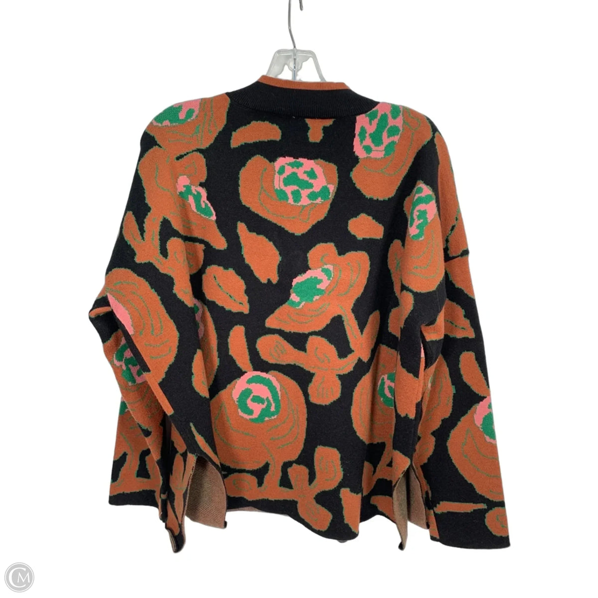 Sweater By Jodifl In Black & Brown, Size: L