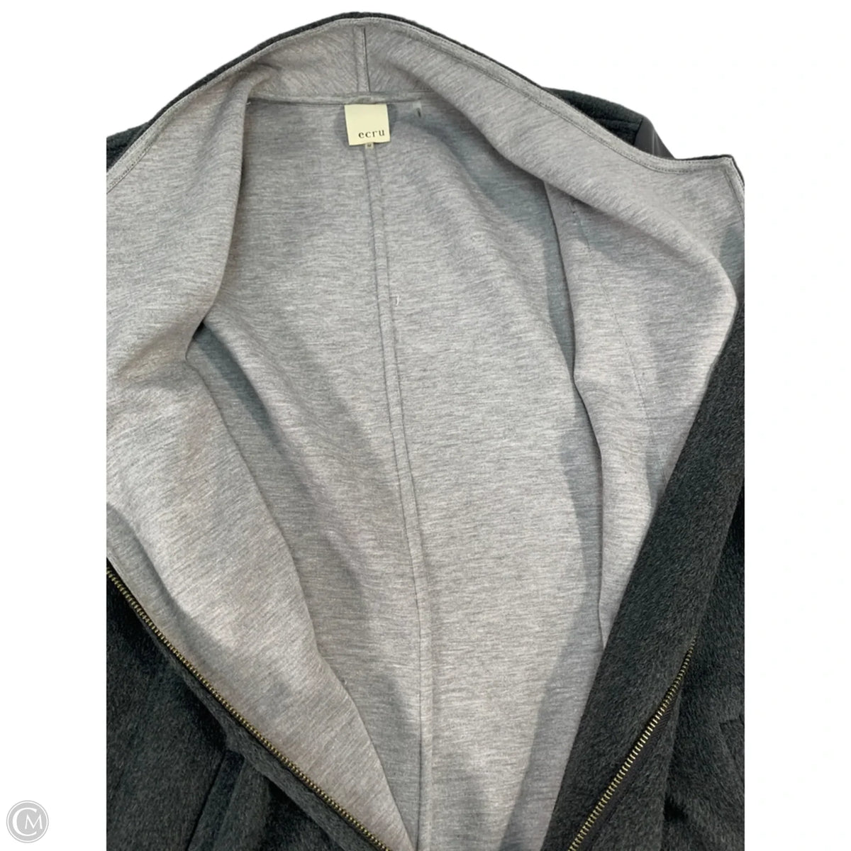 Coat Other By Ecru In Black, Size: M