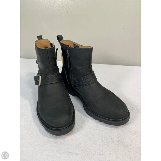 Boots Leather By Teva In Black, Size: 7