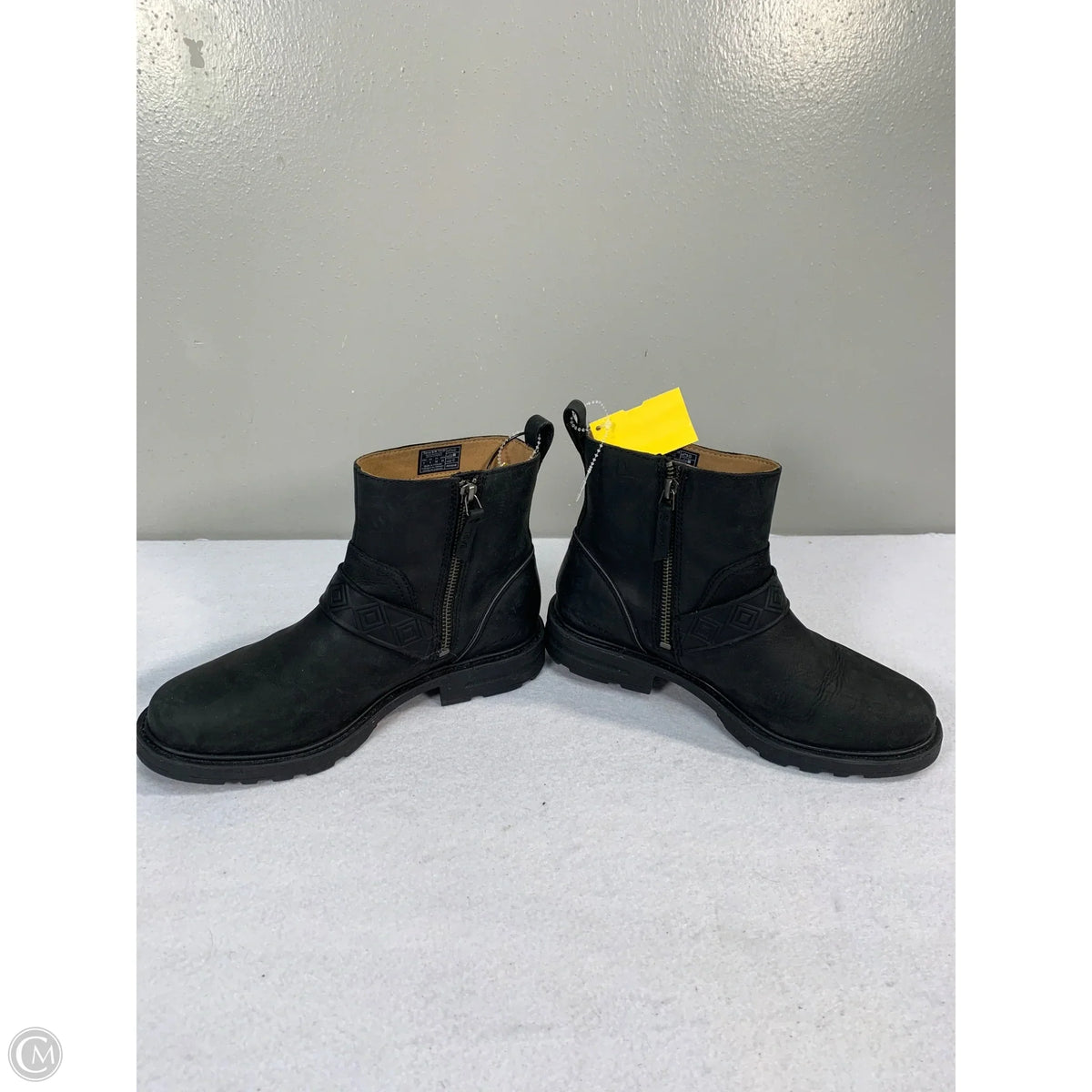 Boots Leather By Teva In Black, Size: 7