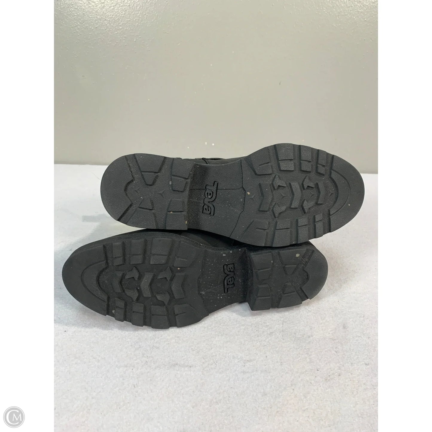 Boots Leather By Teva In Black, Size: 7