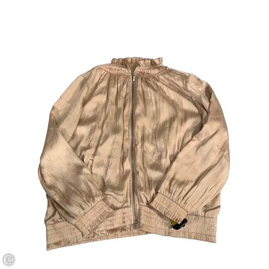 Jacket Other By Chicos In Gold, Size: Xl