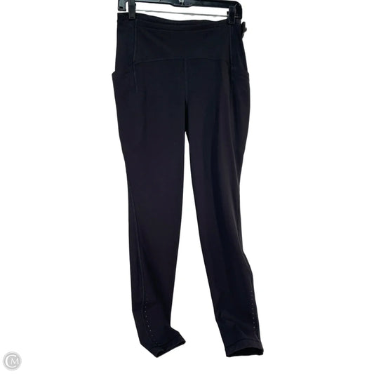 Athletic Leggings By Lululemon In Black, Size: M