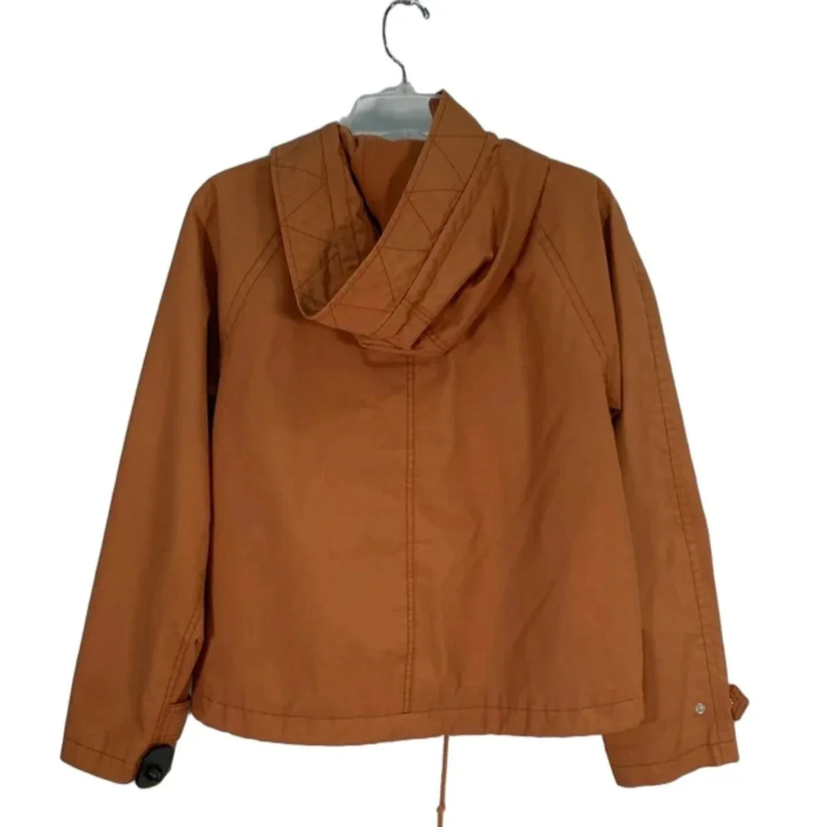 Coat Raincoat By Gap In Orange, Size: S