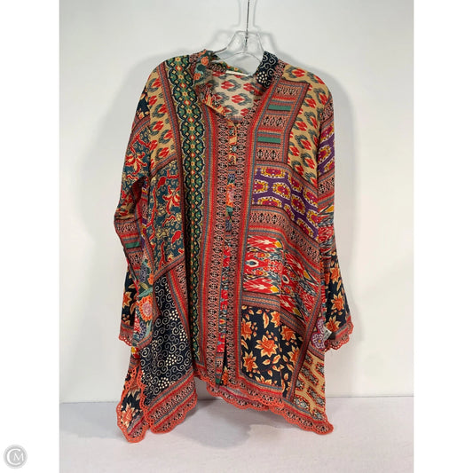 Tunic Designer By Johnny Was In Multi-colored, Size: M