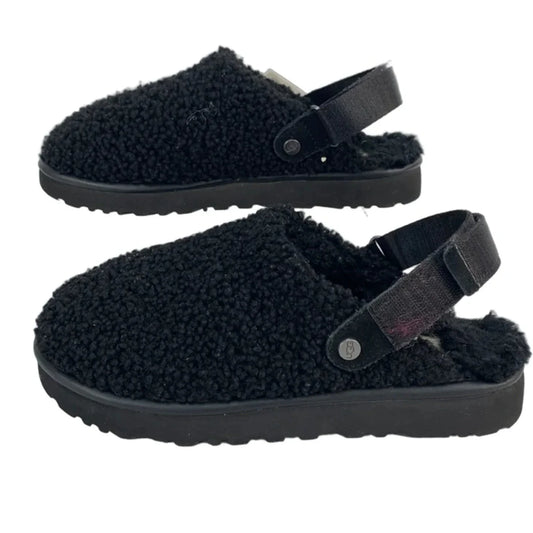 Slippers Designer By Ugg In Black, Size: 8