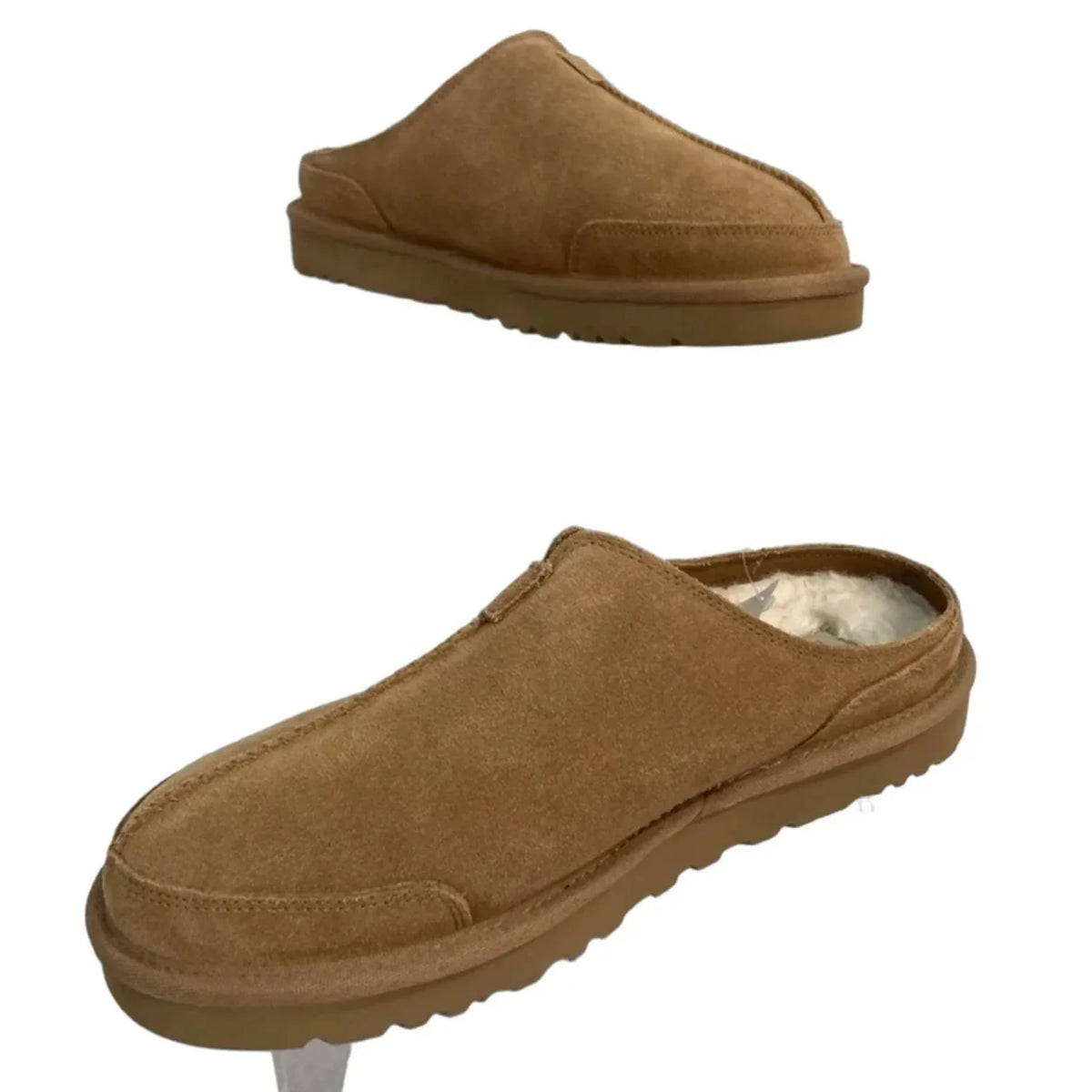 Slippers Designer By Ugg In Brown, Size: 9
